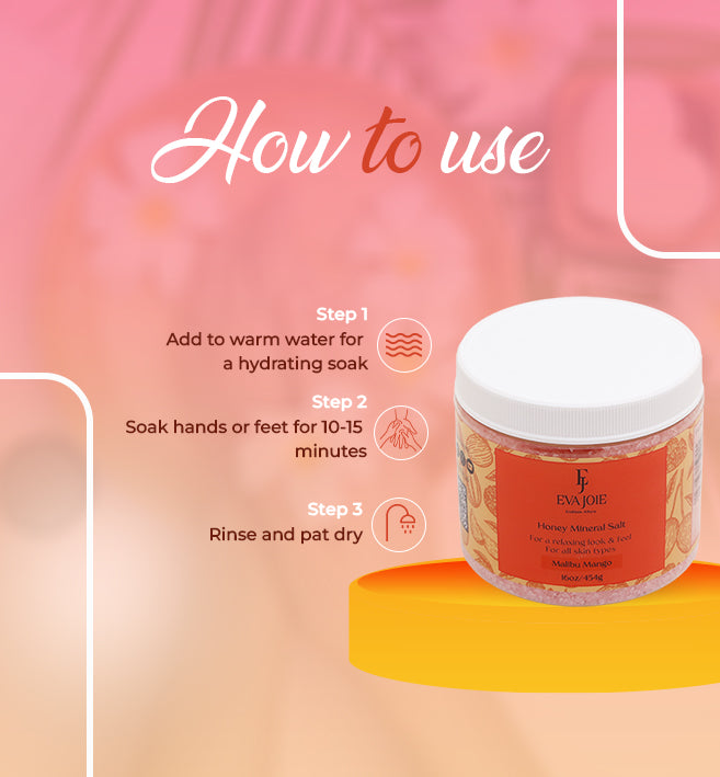 Honey Mineral Salt – Malibu Mango 16 oz